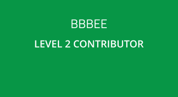 BBBEE LEVEL 2 CONTRIBUTOR